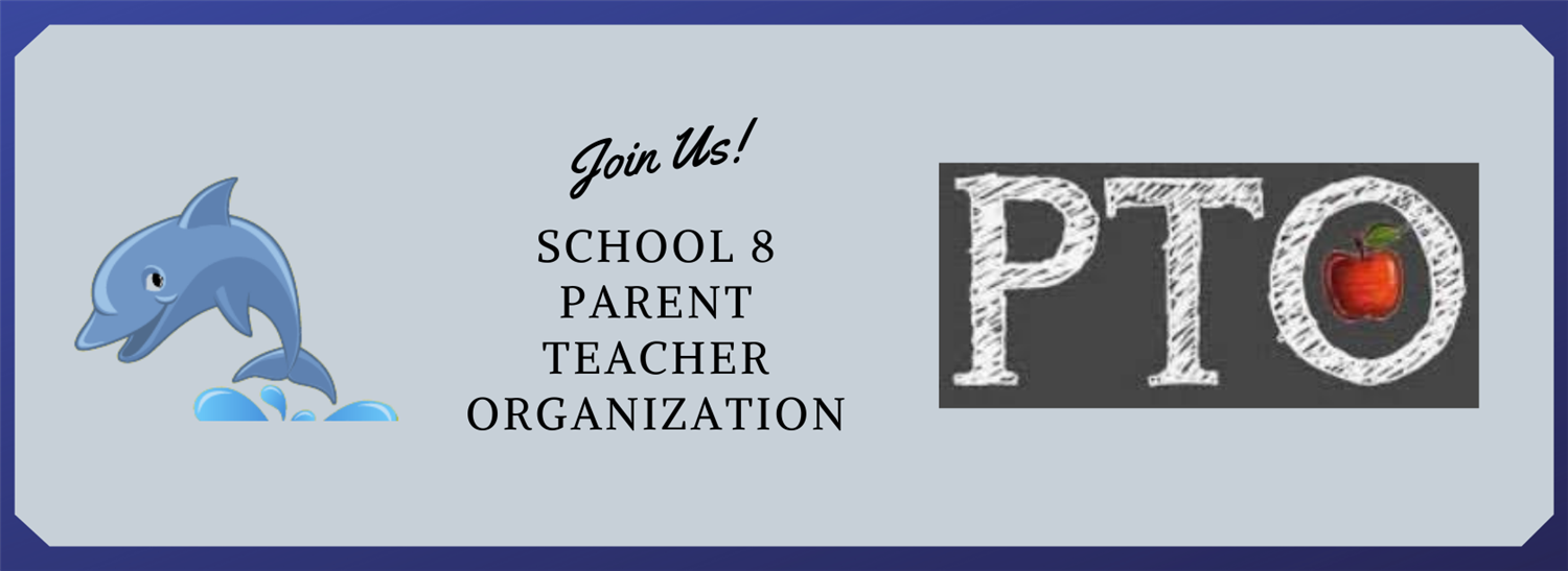 School Eight PTO Logo